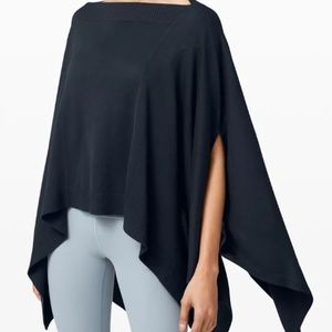 Navy Blue Poncho (lululemon)